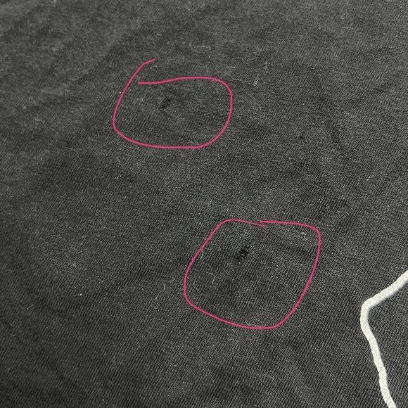 Diesel Vintage 2000s Minimalist Rose Print Tee - Picture 5 of 7